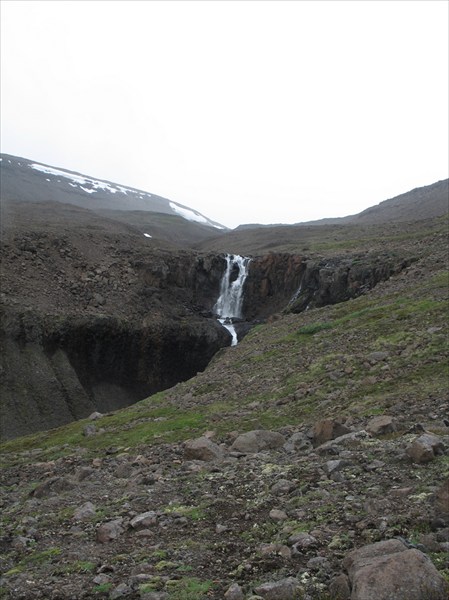 Водопад, подъем на плато (27 июл)